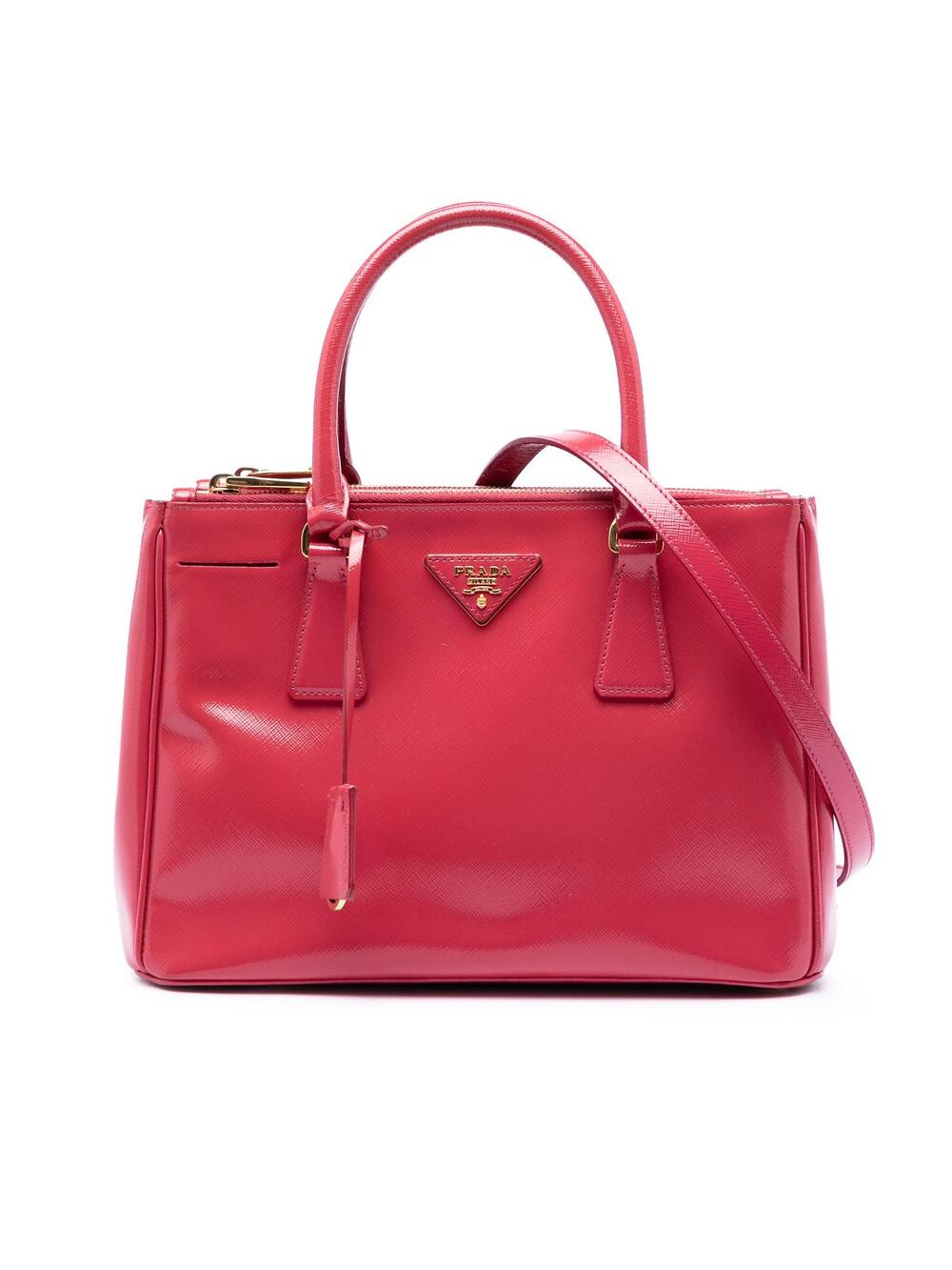 Prada Small Saffiano Vernice Galleria #373407P83B